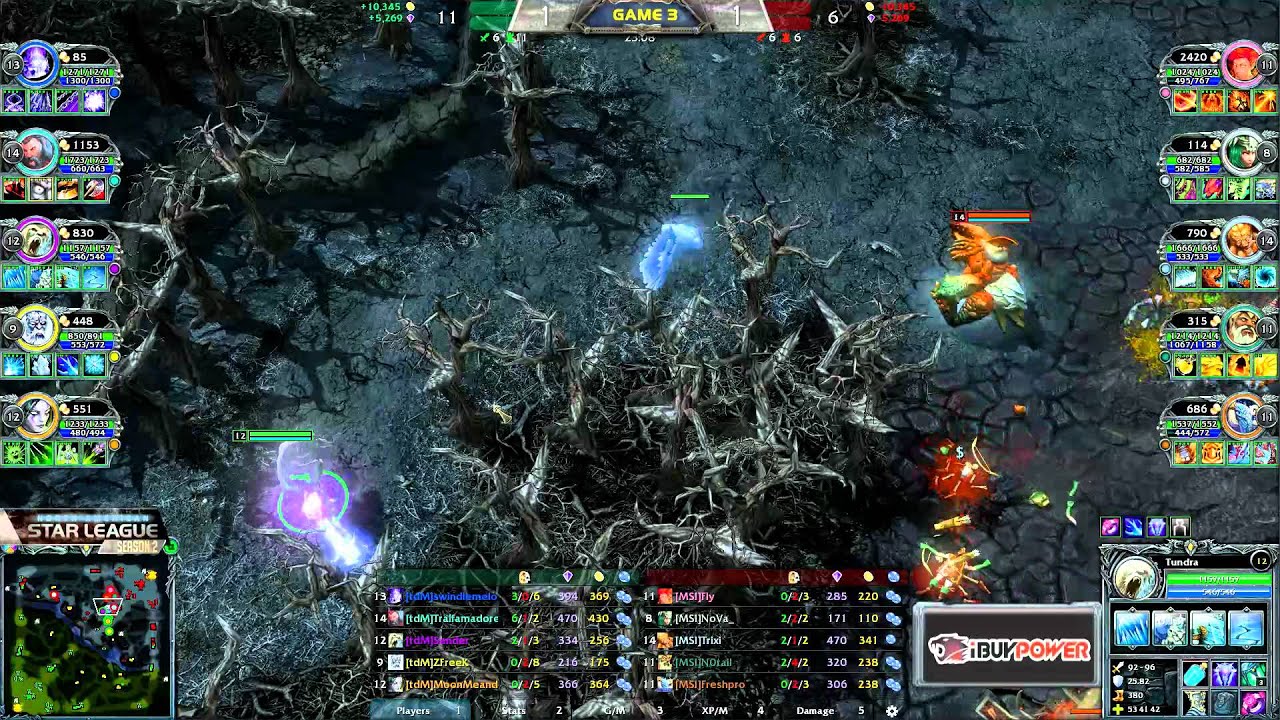 NASL Season 2 Finals - HoN 3rd Place Match - Fnatic MSi vs TradeMark - Game 3