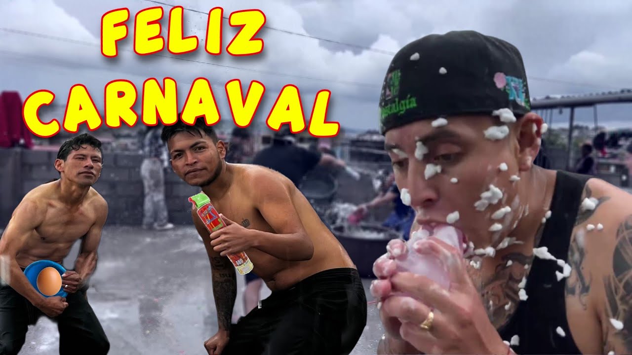 JUGANDO CARNAVAL CON LOS CHICOS🎈🔥✨