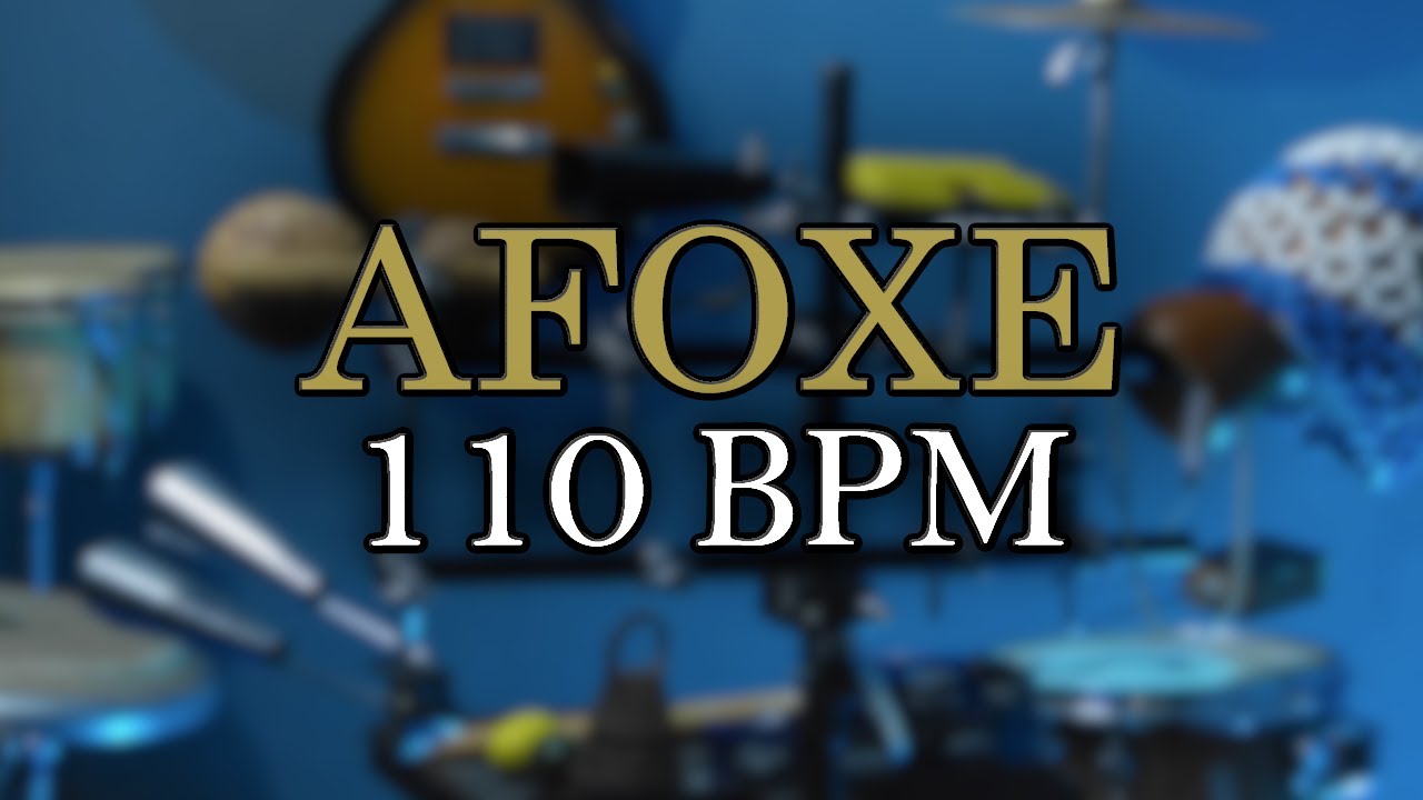 Afoxé | Base percussiva para improviso | Ijexá na Bateria | 110 BPM Metronome | Play Along Baixo