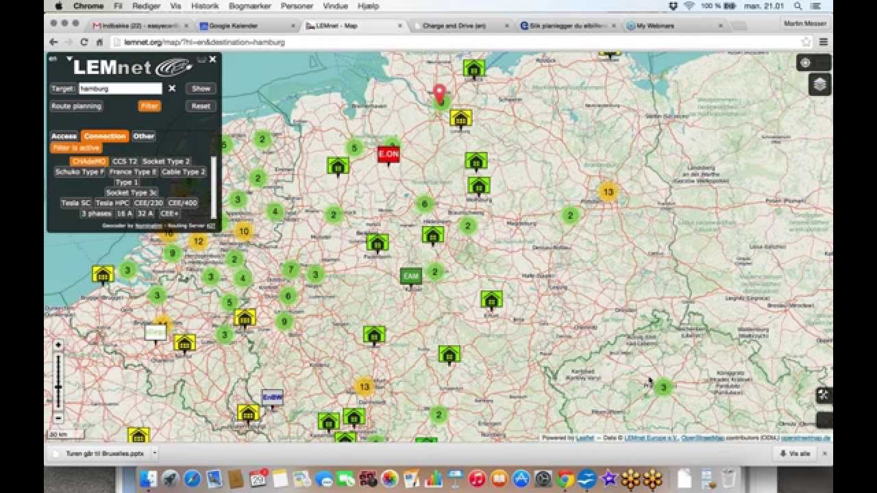 Webinar: Hurtigladning af elbil sommer 2015