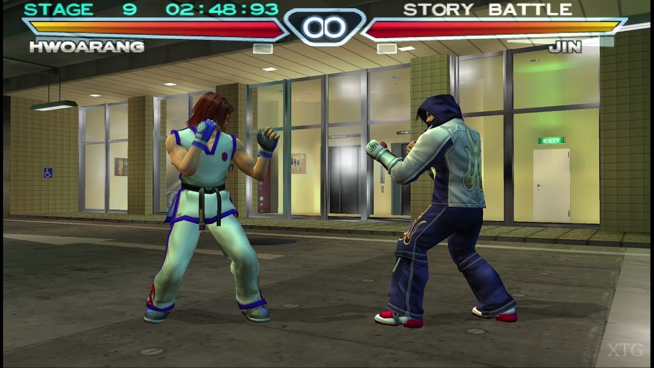 Геймплей Tekken 4 PS2 HD (PCSX2)
