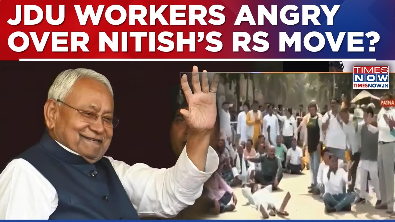 Nitish Confirms Rajya Sabha Entry, Seeks Seat In Current Polls, JDU Workers Angry Over CM's Move
