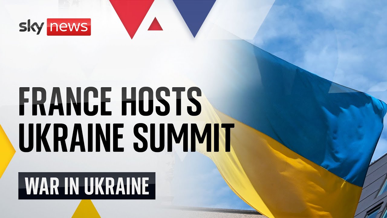 French President Emmanuel Macron hosts Ukraine Summit with European Heads of State: Part One