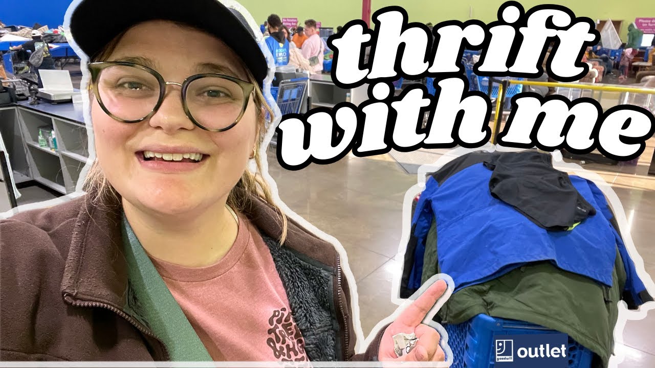 Thrifting Marathon: 7 Hours at Goodwill Outlet! 🛍️ Thrift With Me to Resell Online!