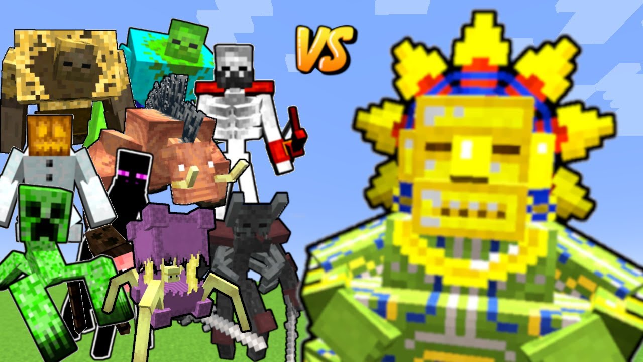 BARAKO The Sun Chief vs All Mutants in Minecraft