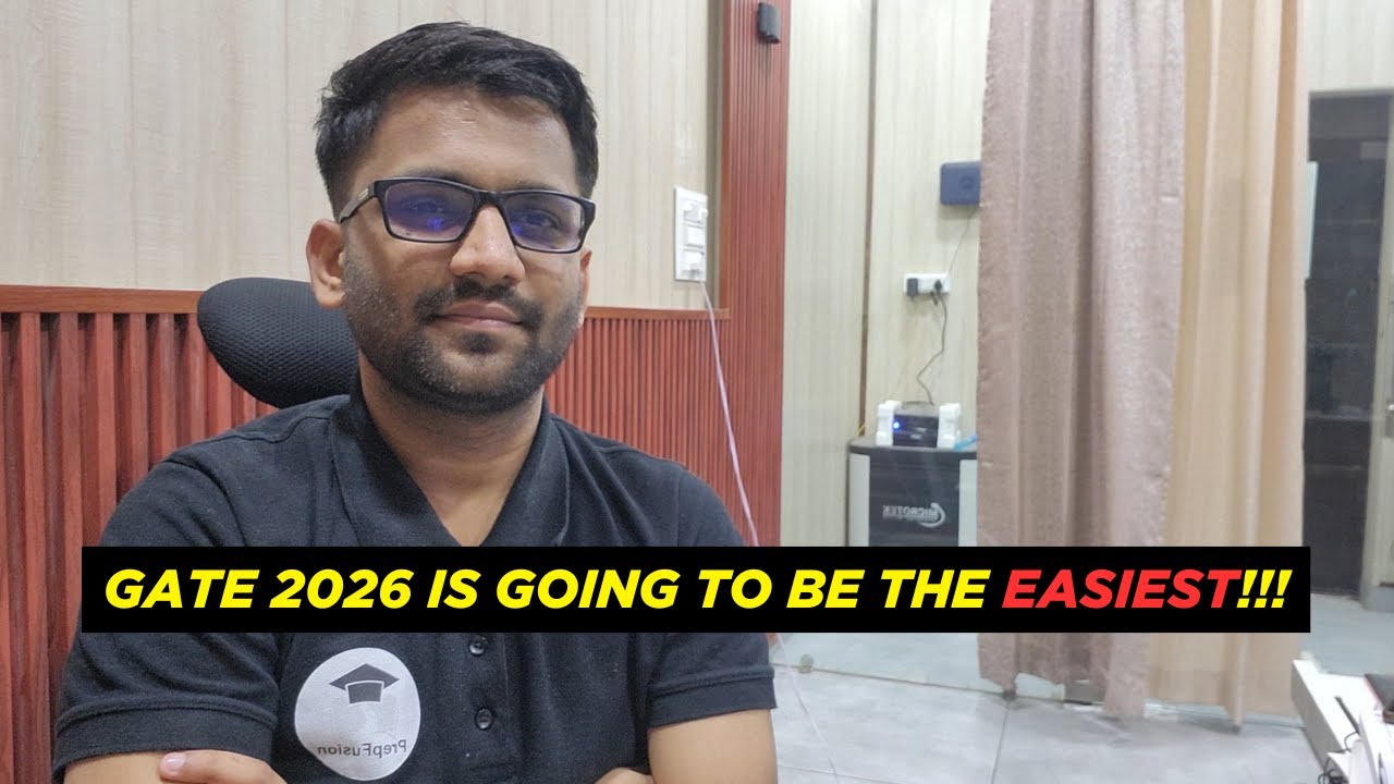 Why GATE 2026 is Your Best Possible Attempt? || PrepFusion
