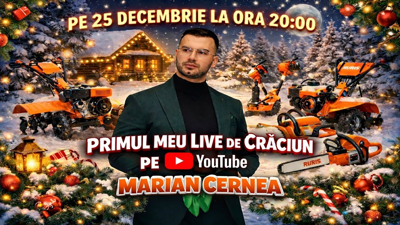 MOTOSAPE și MOTOCULTOARE RURIS 🎄🚜 Discutăm LIVE 🟢🎥