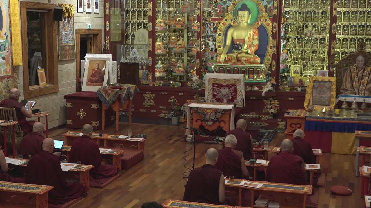 Tara Puja for Ganden Frisur Rinpoche Lobsang Tenzin