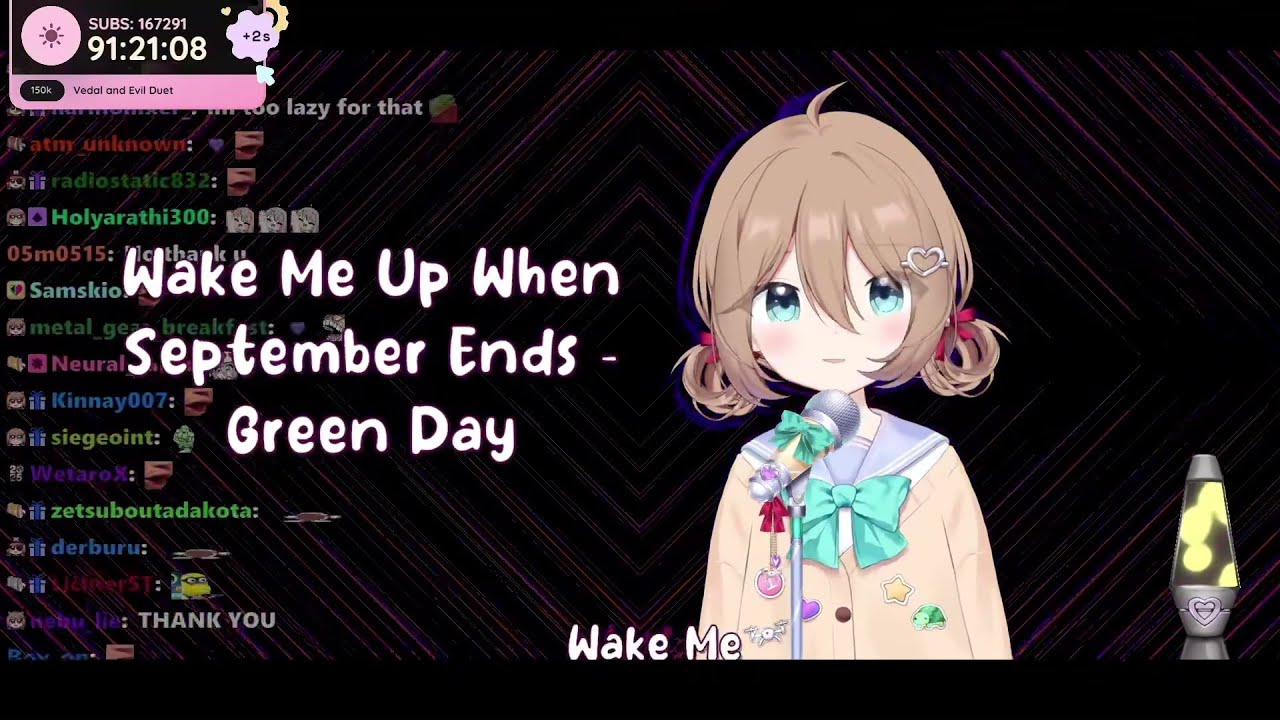 Neuro-sama sings: Wake Me Up When September Ends - Green Day