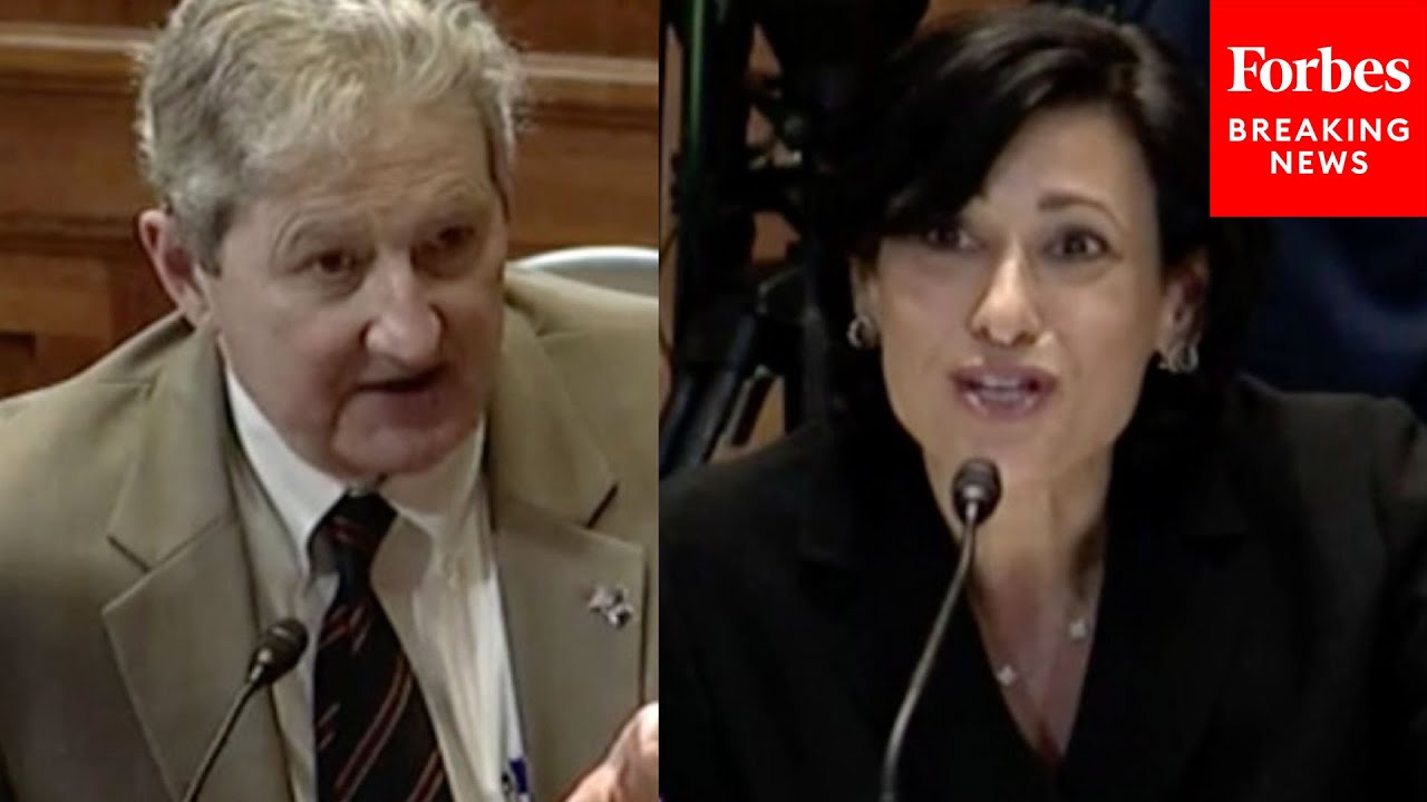 JUST IN: John Kennedy Asks CDC Director Point Blank What Mask Rules Are