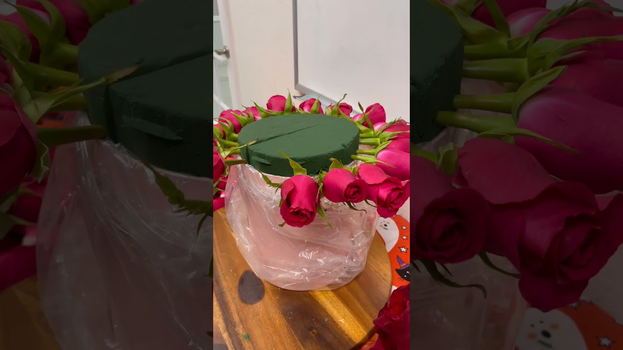Flower Box Arrangement with 100 Roses