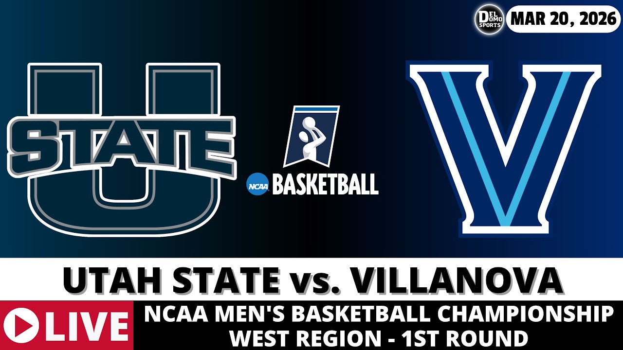 UTAH STATE VS VILLANOVA LIVE 🏀 NCAAM Basketball Game Score Radio Play-by-Play