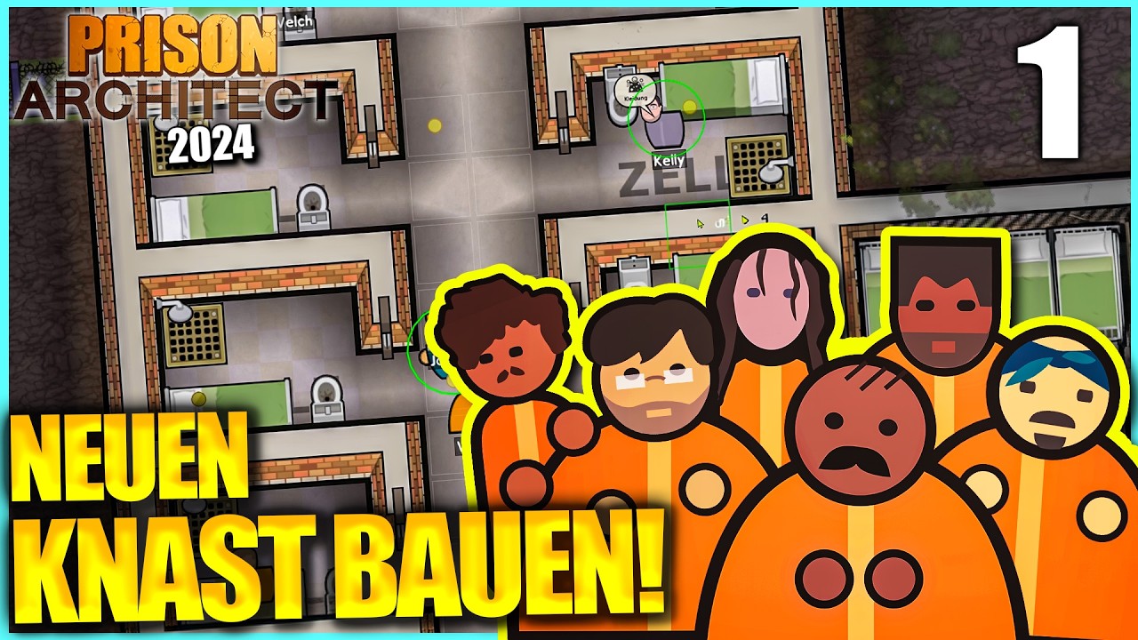 Ich baue ein NEUES Gefängnis in Prison Architect (2024)
