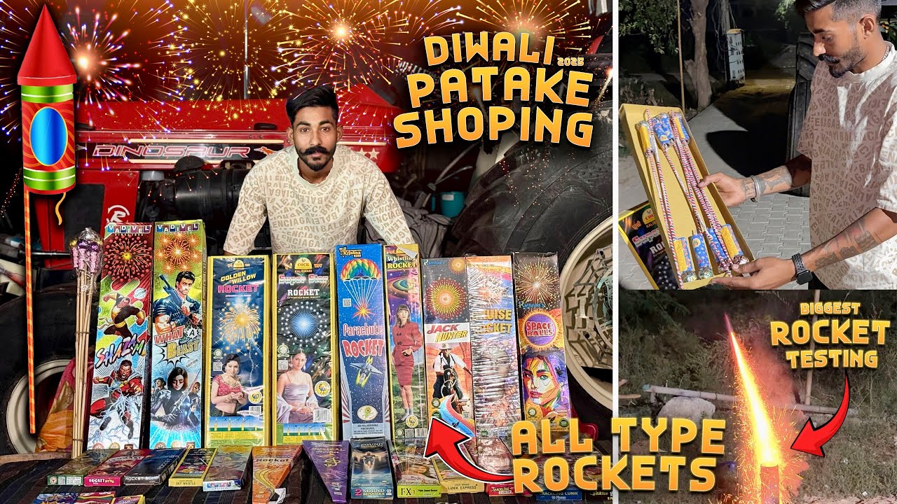 Biggest Rocket Stash Testing 🔥 Diwali 2025 | Vadivel￼, Cock Best Rocket 🚀 🎇| Lucky Goldsmith