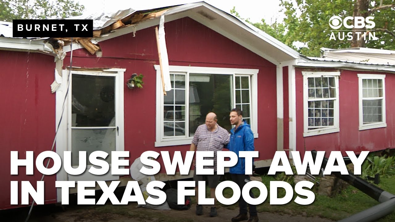 FULL INTERVIEW: Family trapped inside house as it's swept away in Central TX floods