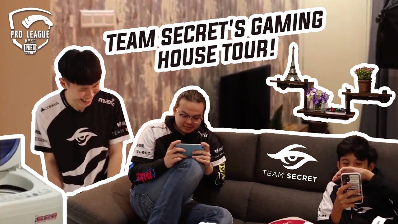 PUBG MOBILE: TEAM SECRET GAMING HOUSE TOUR