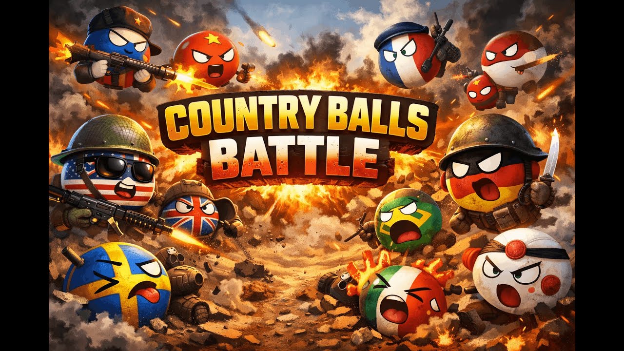 Country Balls Battles! - SUPPORT YOUR COUNTRY