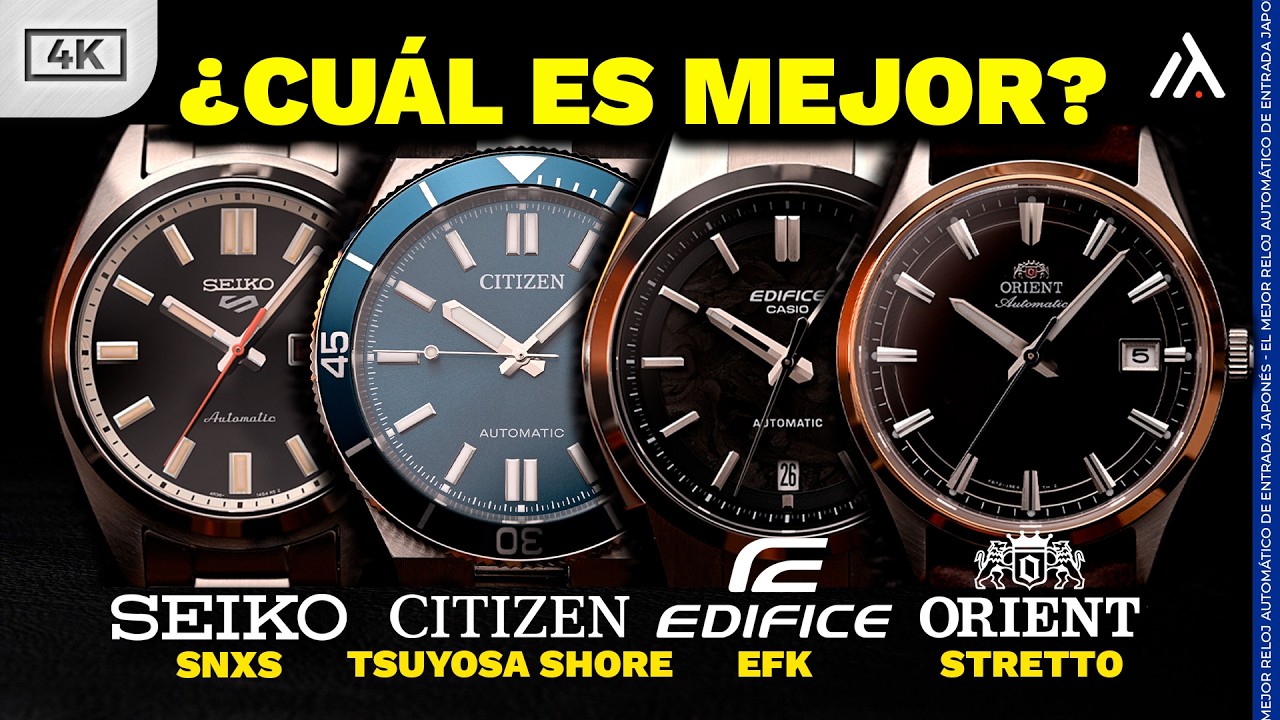 &iquest;Qui&eacute;n te da M&Aacute;S POR TU DINERO? Citizen, Casio, Orient, Seiko. Relojes autom&aacute;ticos econ&oacute;micos