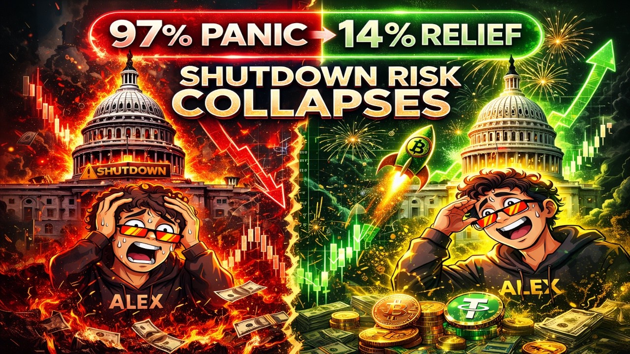 🤔 US Goverment not shutting down? Major flip in Crypto market!