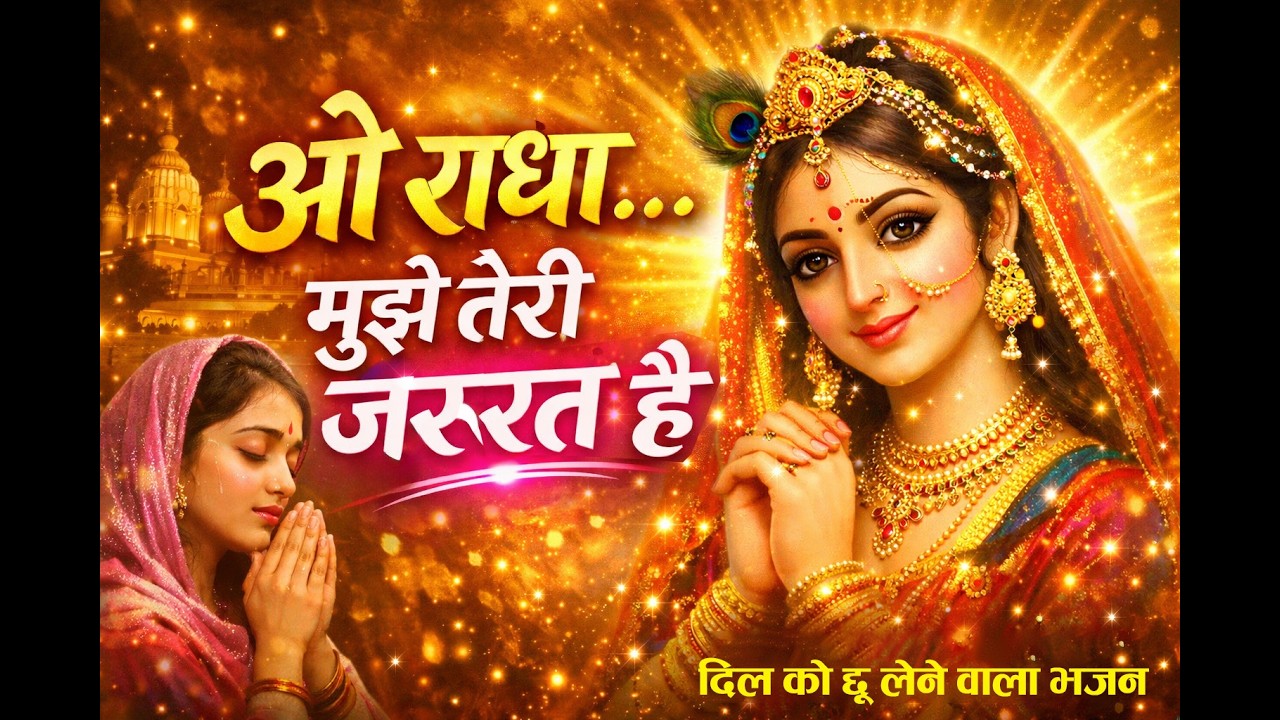 ओ राधा मुझे तेरी ज़रूरत है | दिल छू लेने वाला भजन | Radha Bhajan 2026