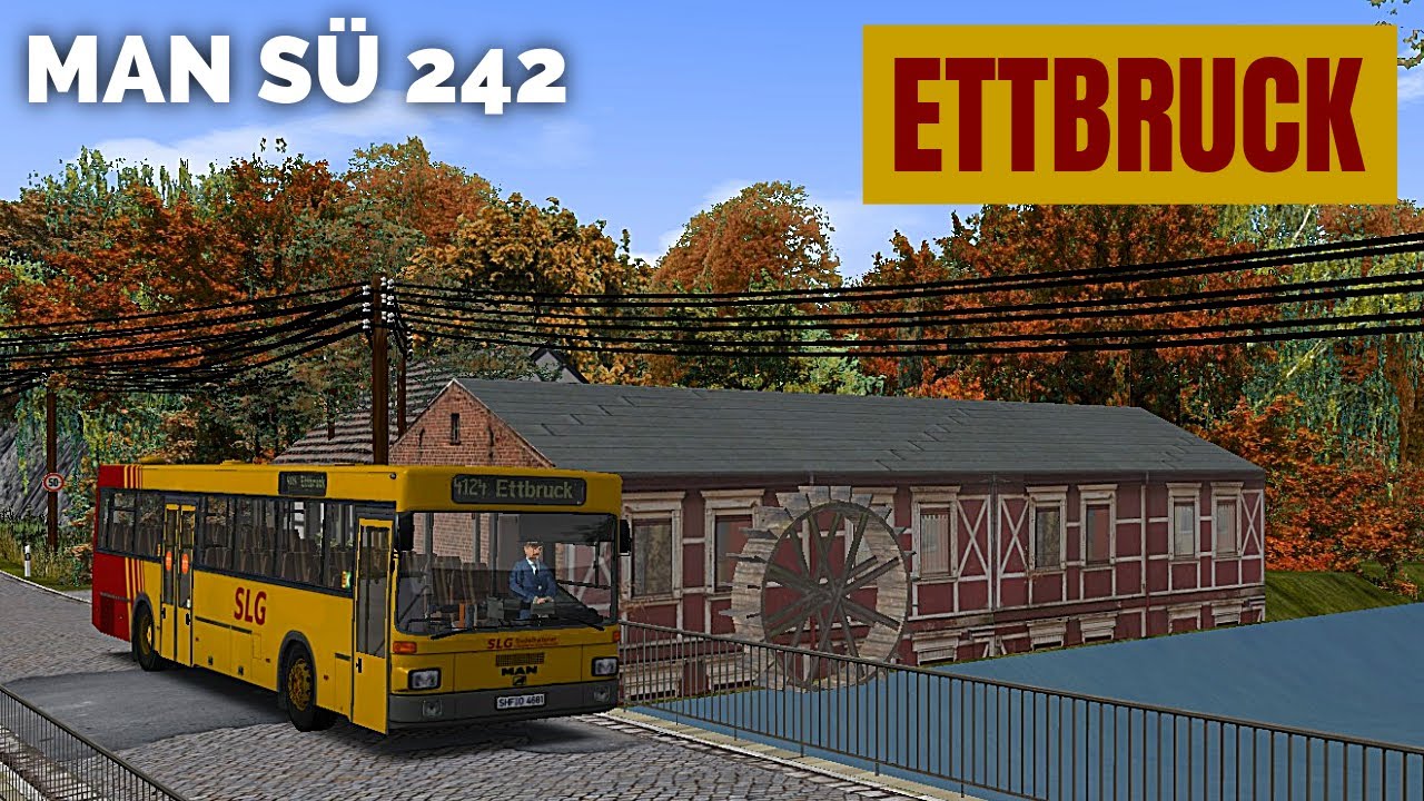 OMSI 2: ETTBRUCK - Linie 4124 im MAN SÜ 242! #263 | PxlKiing