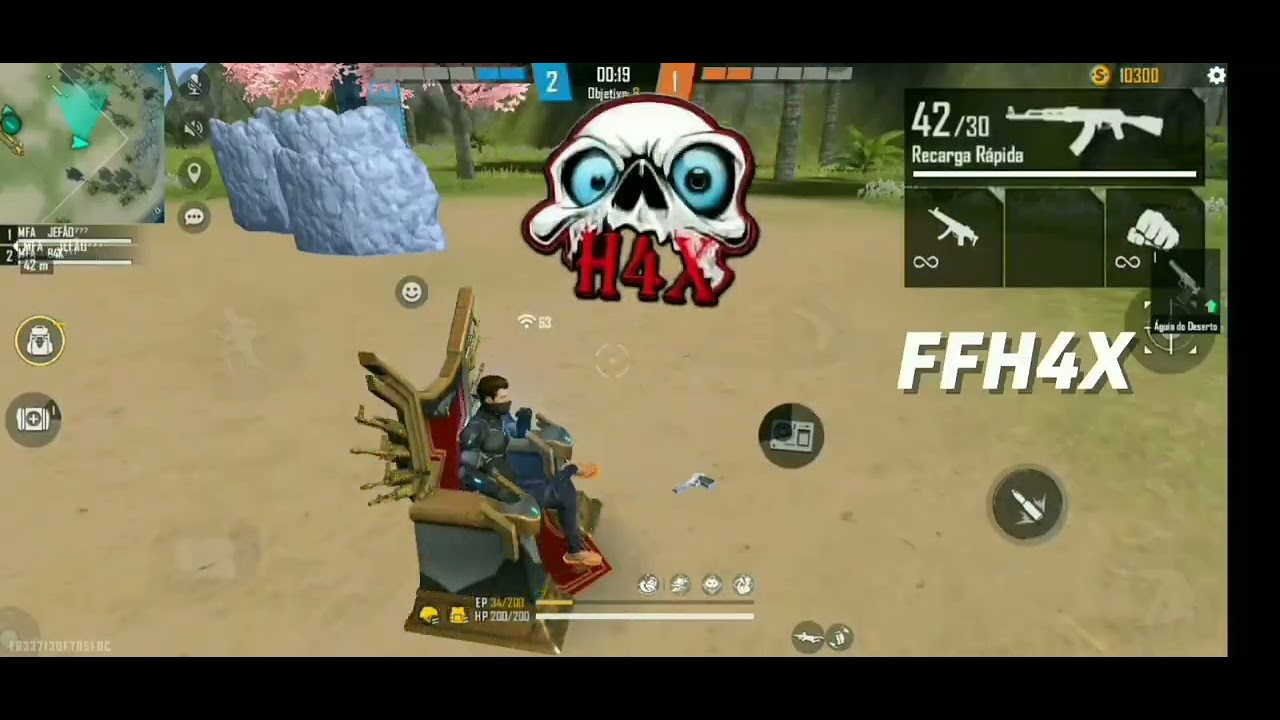 Rock fire  Samsung Atributado  #10 Highlight (predador de plug) #freefirehighlights #freefiregaaraff