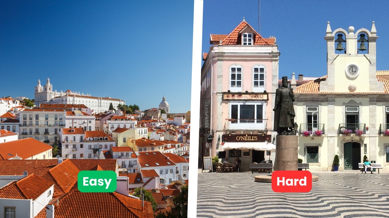 🇵🇹 Do you recognize these Portugese Cities from Above? (Aerial View Quiz)