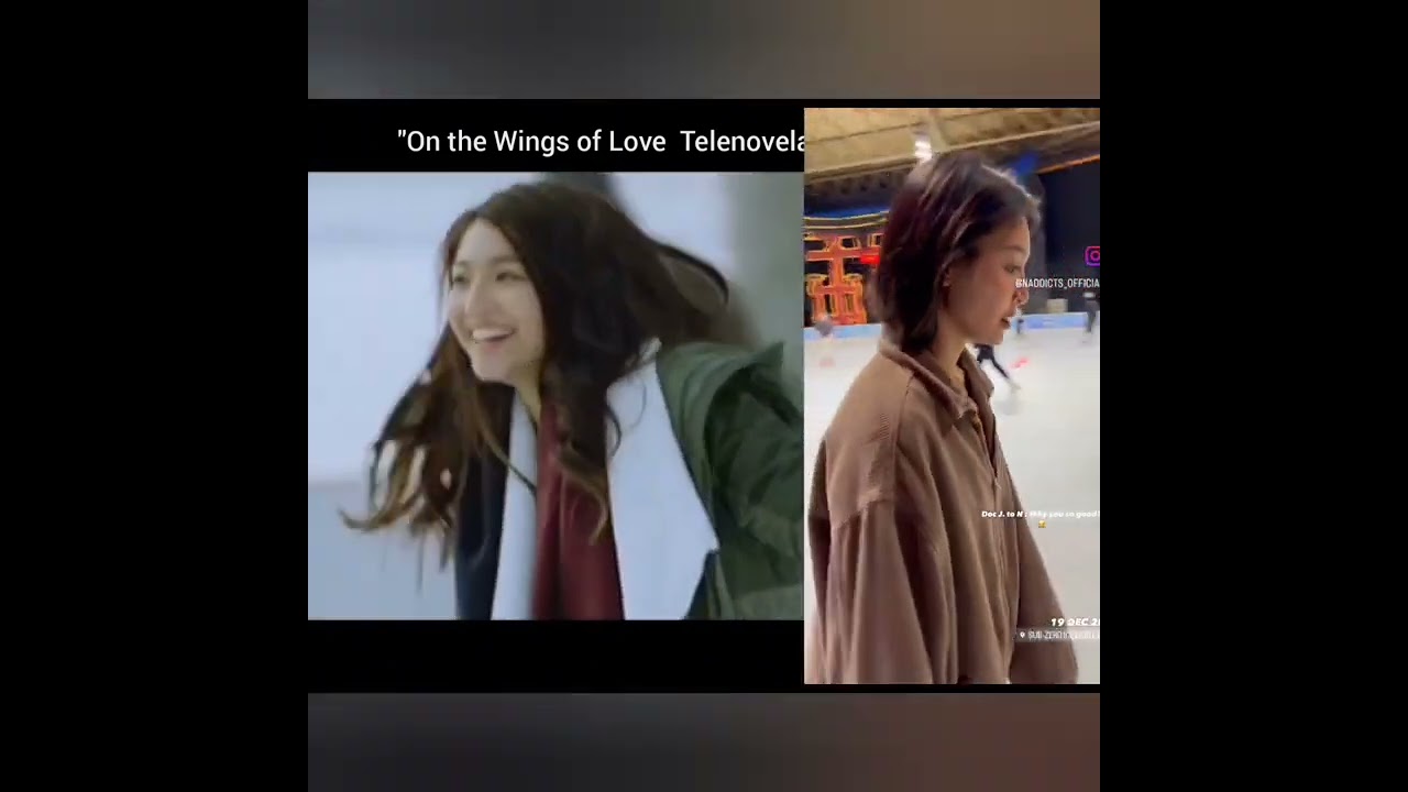 NADINE LUSTRE SKATING MOMENTS 🛹⛸️
