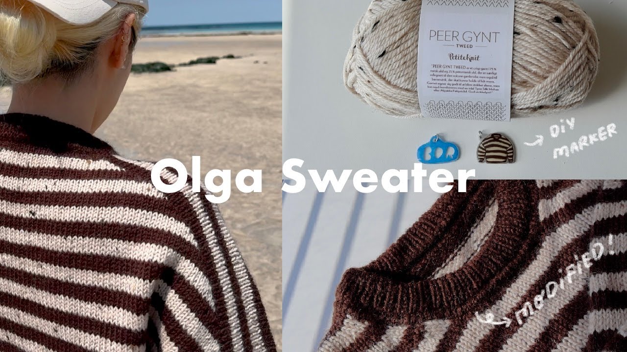 [Olga Sweater] 원작실로 뜨는 올가 스웨터 | 뜨는순서 알려드립니다 | 뜨개로그