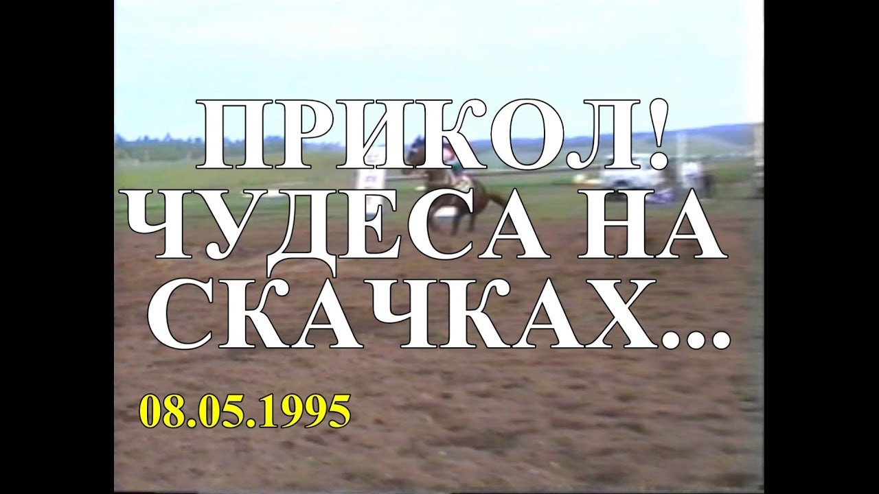 Прикол!!! Чудеса на скачках....