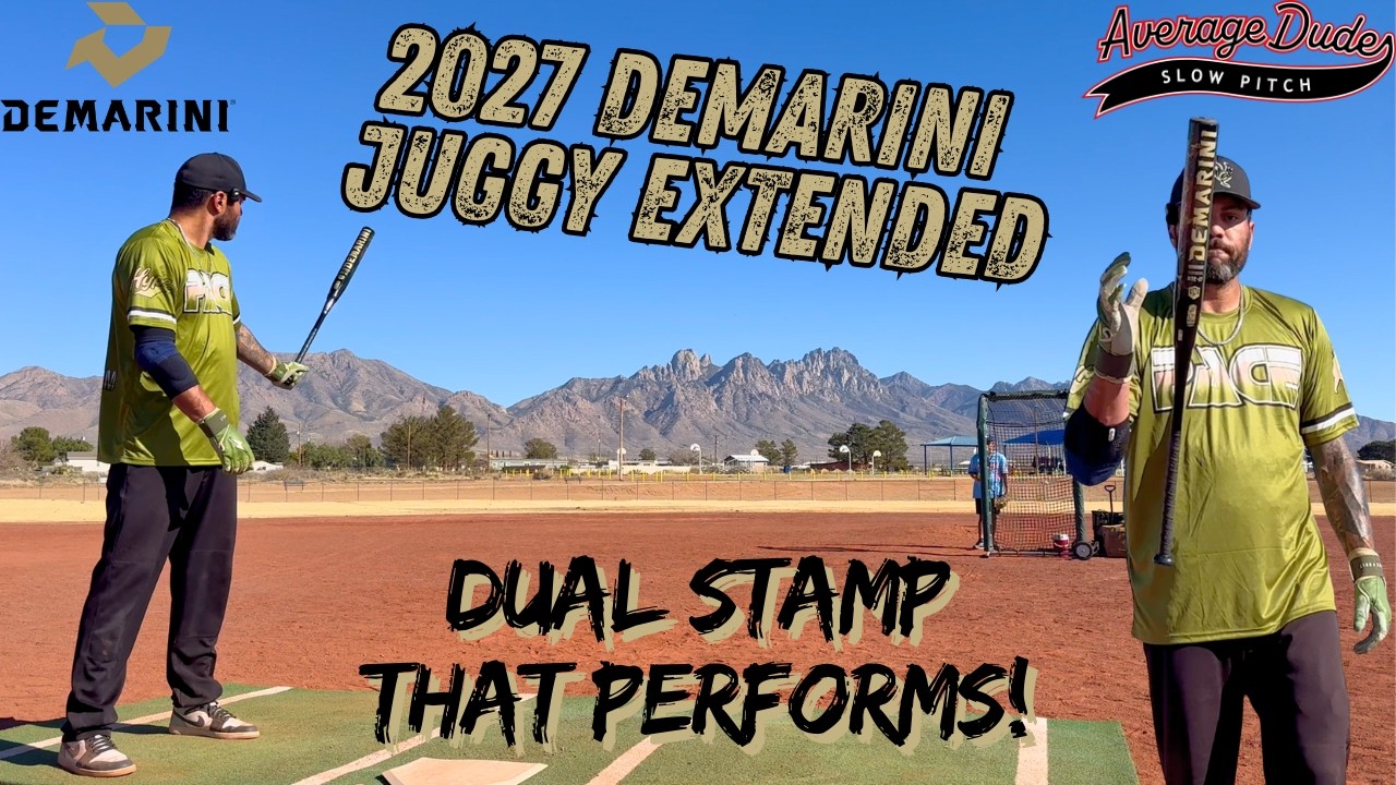 Удлинённая бита DeMarini Juggy 2027 года | Двойная штамповка на конце | Обзор биты для софтбола U...