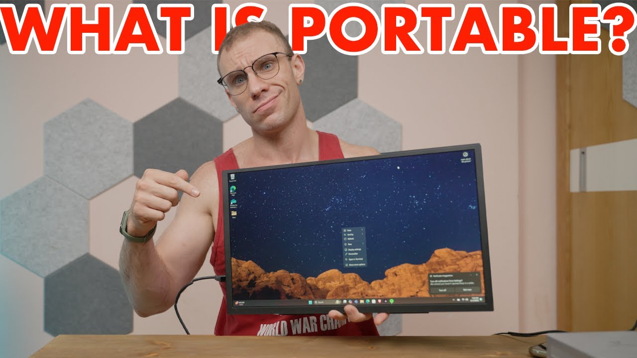I Spent 30 Days with This 18inch 4k Monitor and Found a Fatal Flaw