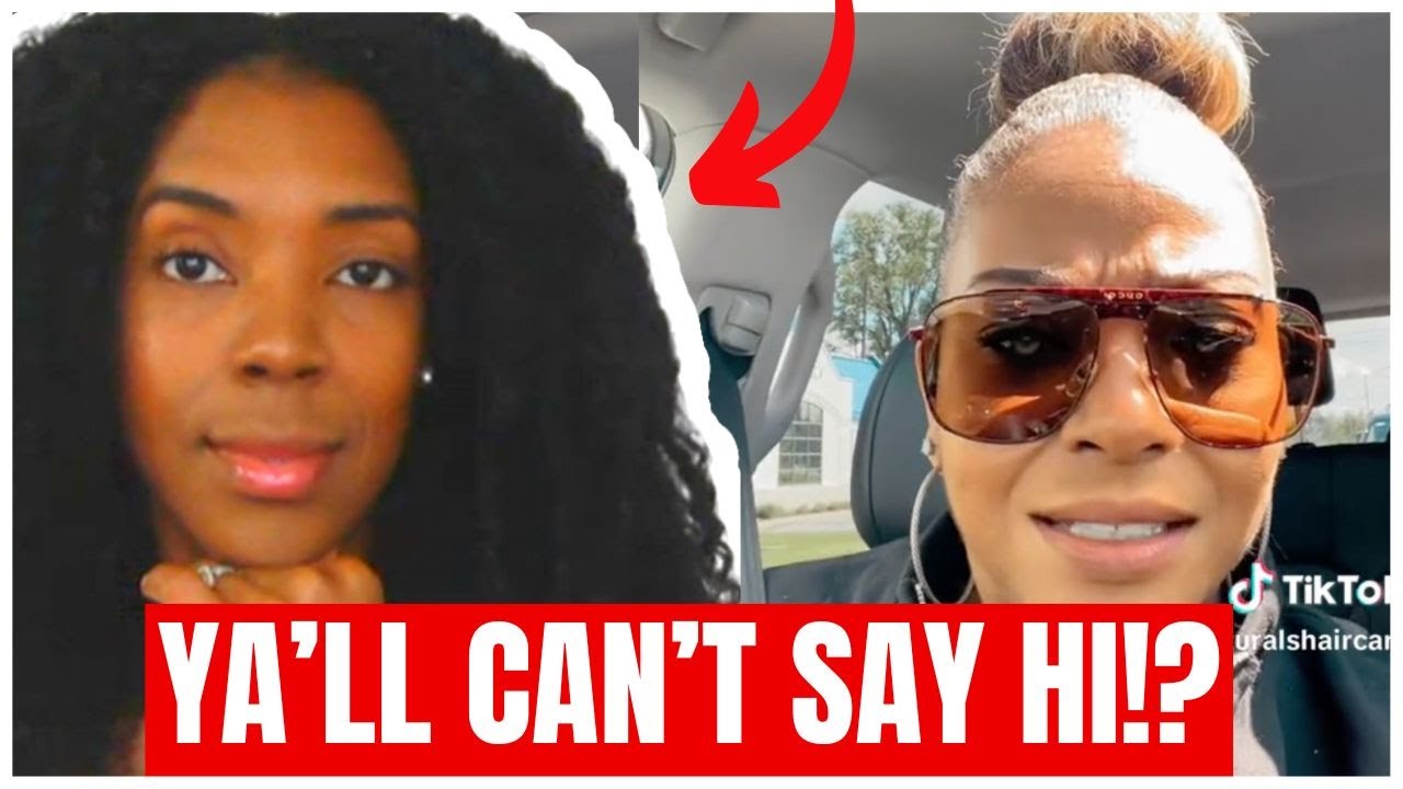 Sassy Black Woman Checks Black Men For Ignoring Sistas!