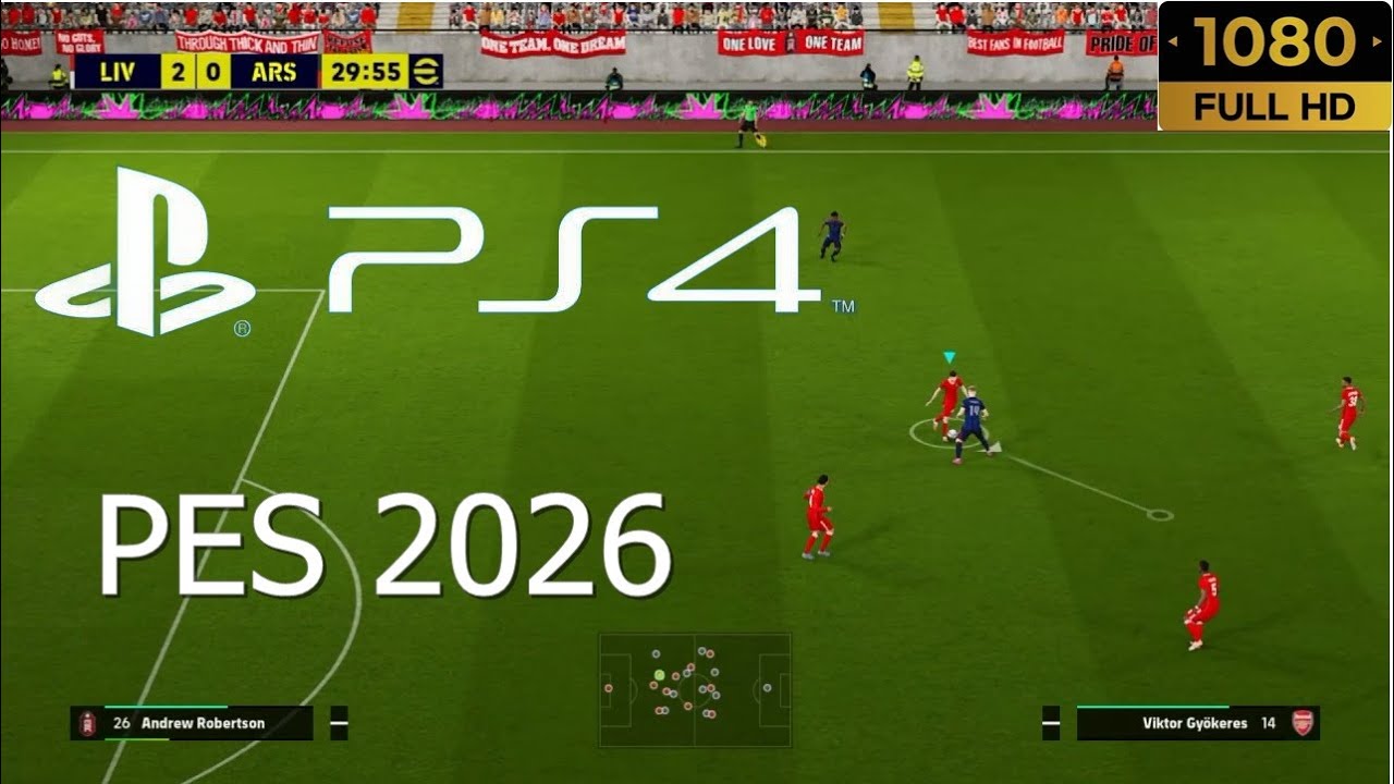Pro Evolution Soccer 2026 PES &mdash; Геймплей (PS4)