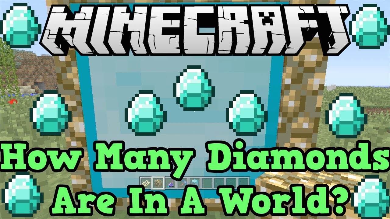 Minecraft Xbox 360 + PS3: how many diamonds per world? (10,000 Diamond Seed)