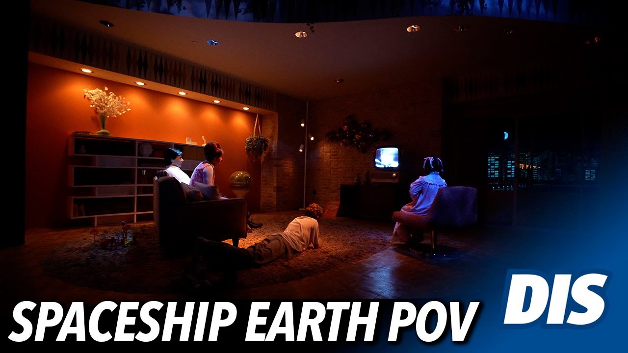 Taking a Ride on Spaceship Earth at EPCOT