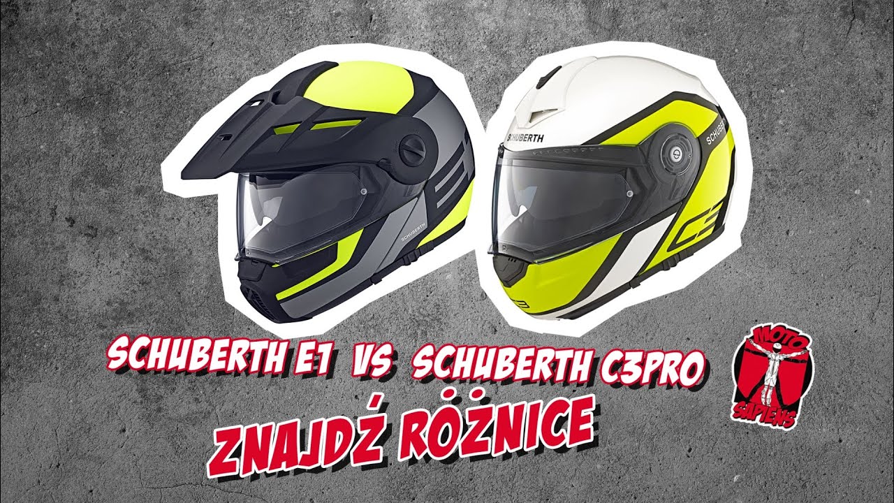 Kask szczękowy z daszkiem Schuberth E1 - Motosapiens.pl