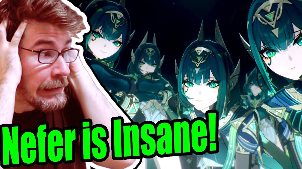 Потрясающе! | Реакция на трейлер и анекдот персонажа Нефера | Genshin Impact