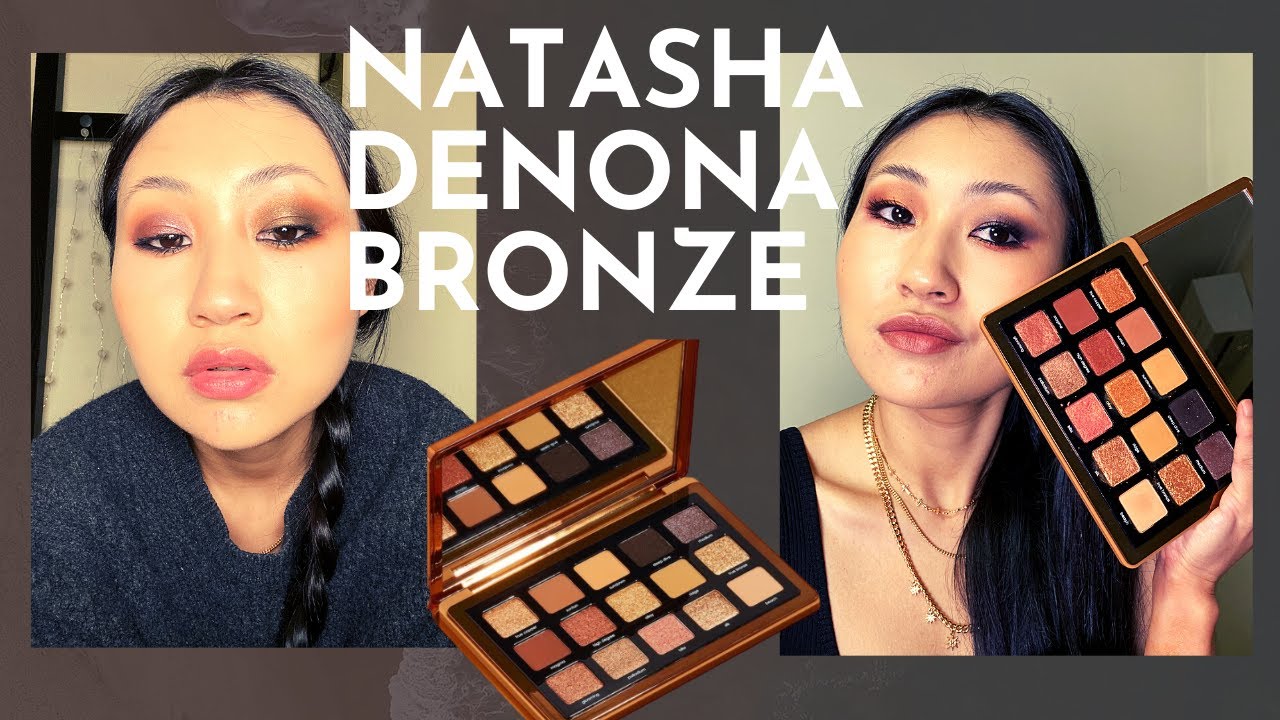 ОБЗОР NATASHA DENONA BRONZE | ТЕНИ НАТАША ДЕНОНА БРОНЗ | СВОТЧИ, МАКИЯЖ, НОВИНКИ КОСМЕТИКИ 2020