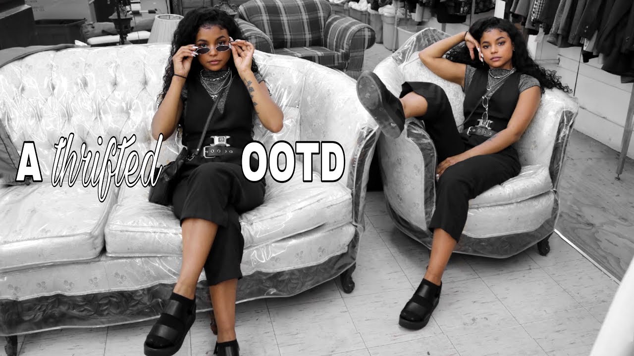 A THRIFTING OOTD || ARIANA.AVA