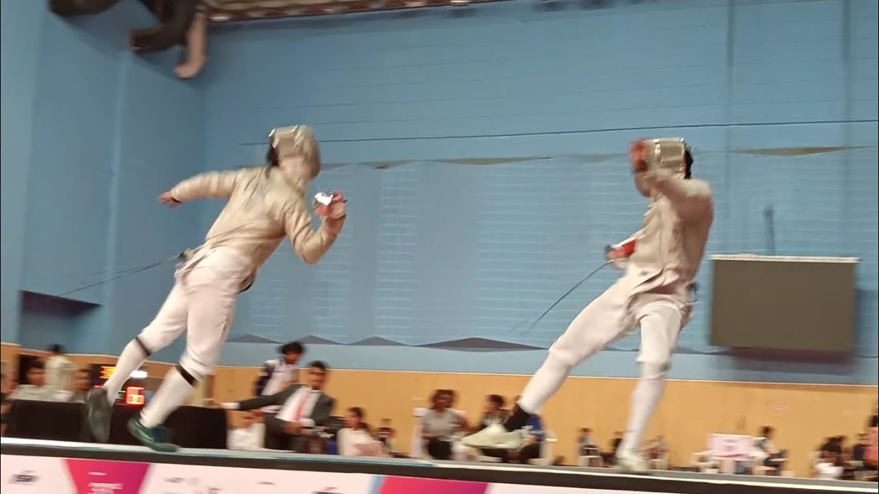 33rd senior national pune | individual T8 | thapar vishal vs johal varinder | sabre fencing | sabre
