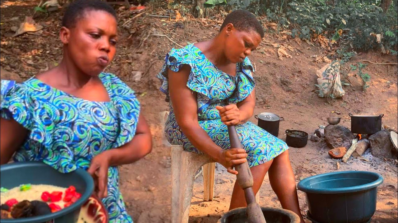Authentic Traditional Cooking in the Village || Our Simple African Village Life