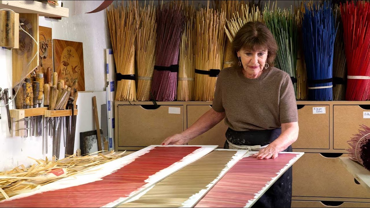 [Secrets d'atelier] Lison de Caunes et la renaissance de la marqueterie de paille