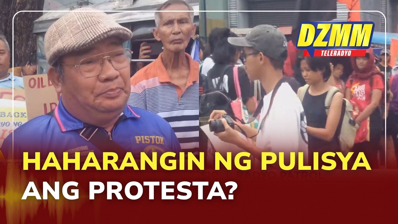 PISTON braces for possible police blockade in Mendiola fuel hike protest | (20 March 2026)