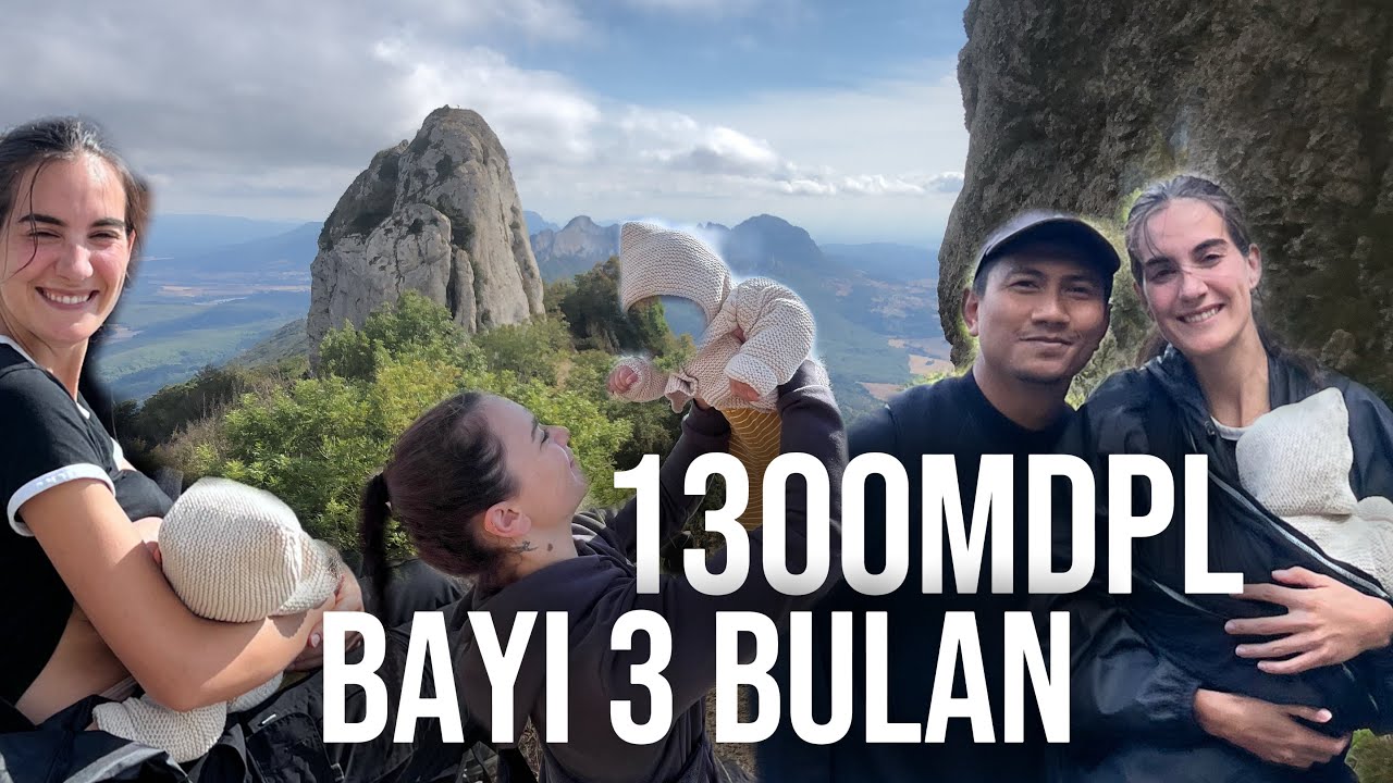 Bule Nekat? Bawa Bayi 3 bulan naik gunung!