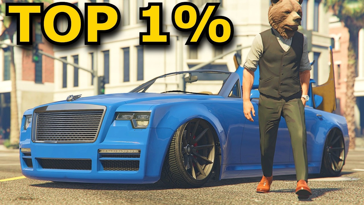 Only The RICH Can Join This GTA Car Meet!