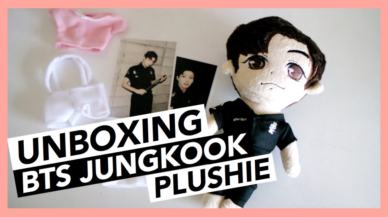 [UNBOXING] BTS Jungkook Plushie (Munchkins Store) | KPOPAMOO