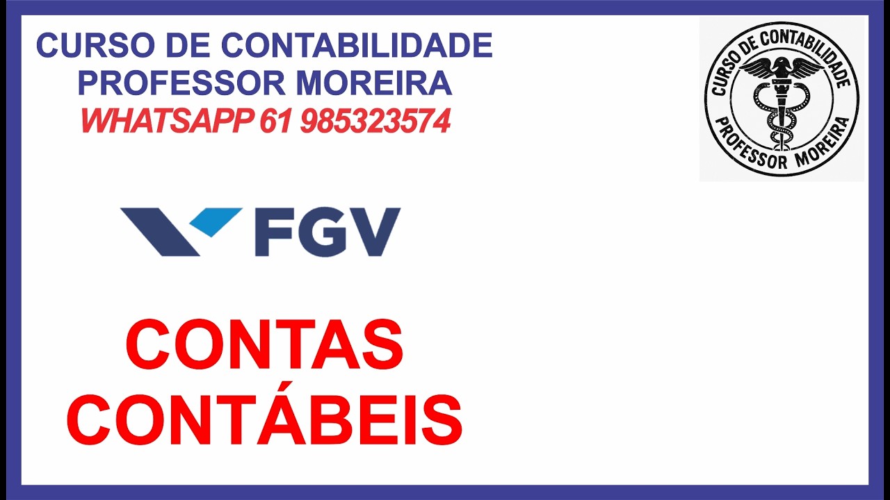 CONTAS CONTÁBEIS