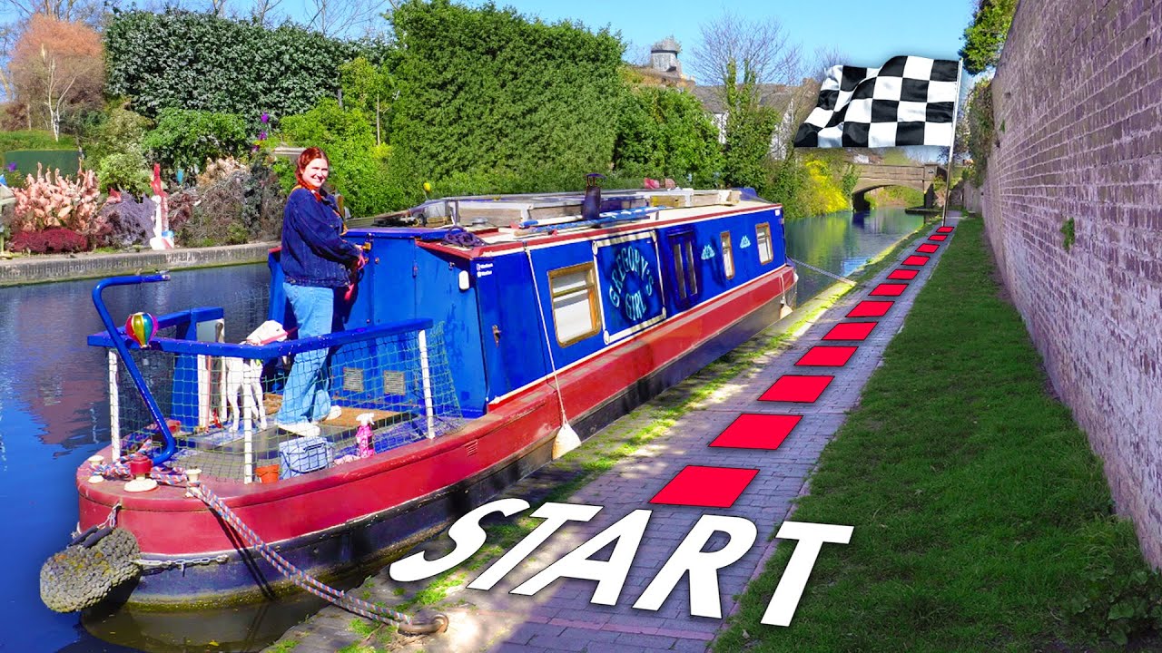 A teeny tiny narrowboat cruise - 289