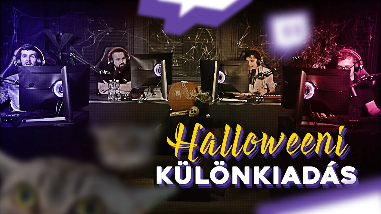 SZELLEMŰZ&Eacute;S HALLOWEENKOR? - (AdamKiss, Paplovag Zsomac &eacute;s AvidIsOdd)